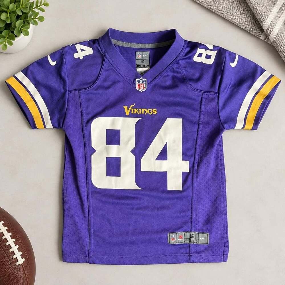 Kids Nike Minnesota Vikings Football Jersey Size S 84 Purple